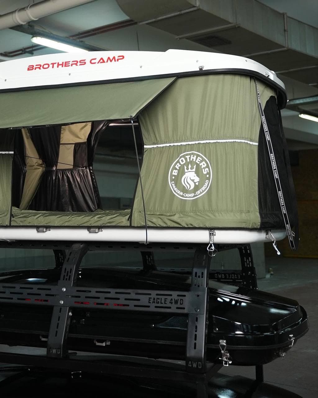AB 130 Taktelt – Hard Shell Rooftop Tent for 2 Personer