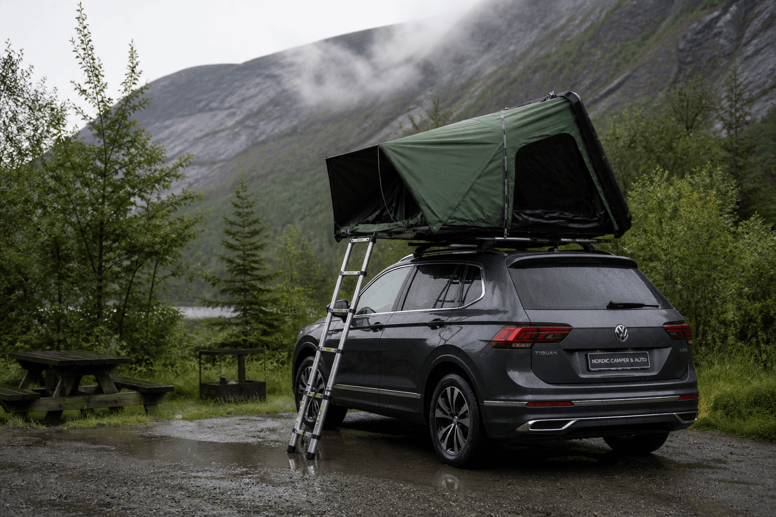 Stor Familie Taktelt – Premium Rooftop Tent for Familier