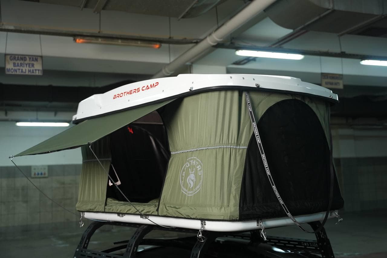 AB 130 Taktelt – Hard Shell Rooftop Tent for 2 Personer